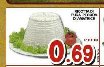Sacoph Ricotta offerta