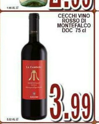Sacoph Vino rosso offerta