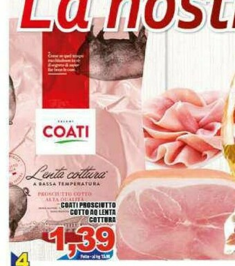 Sacoph Prosciutto cotto offerta