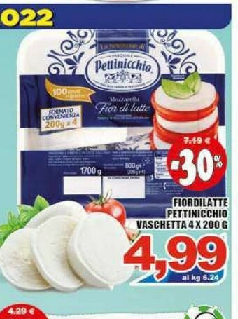 Sacoph Fior di latte offerta
