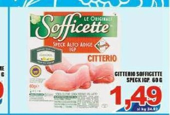 Sacoph Speck offerta