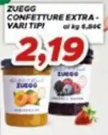 MA Supermercati Zuegg confetture extra offerta