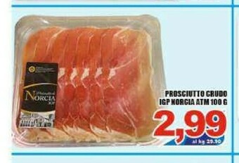 Sacoph Prosciutto crudo offerta
