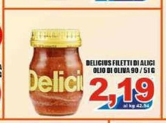 Sacoph Alici offerta