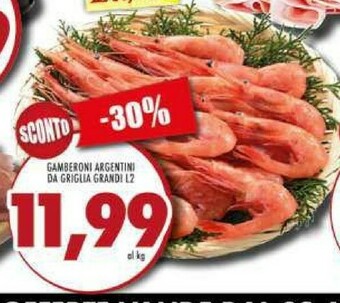 MA Supermercati Gamberi offerta