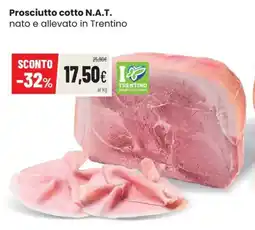 Coop Master Alleanza 3.0 Prosciutto cotto N.A.T. nato e allevato in Trentino offerta