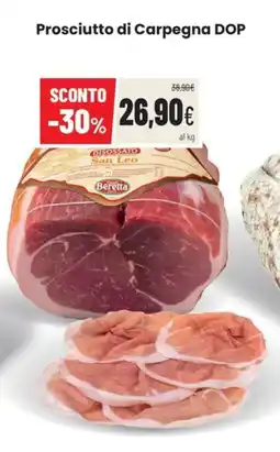 Coop Master Alleanza 3.0 Prosciutto di Carpegna DOP offerta