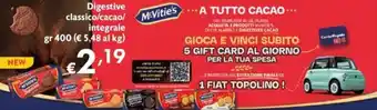 McVitie's Digestive classico/cacao/integrale