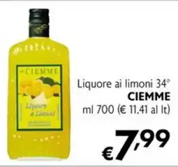Maxi Supermercati Liquore ai limoni Ciemme offerta