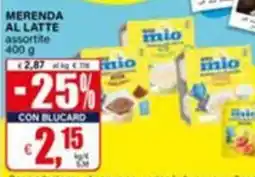 Il Gigante Merenda al latte mio offerta