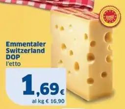 Sigma Emmentaler Switzerland DOP offerta