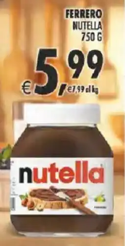 Deco Iperstore Ferrero Nutella offerta