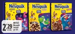 Rossotono Carrefour Nestle Nesquik cereali offerta