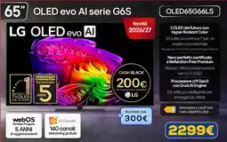 Euronics LG OLED evo AI offerta