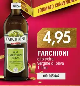 Carico Cash & Carry Farchioni olio extra vergine di oliva offerta