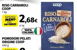 Ipercoop Riso Carnaroli Coop offerta