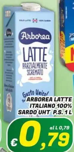 Idromarket Arborea latte parzialmente scremato offerta