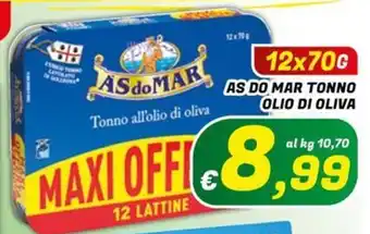 As do Mar tonno olio di oliva