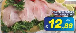 Idromarket Filetti di persico pescato estero offerta