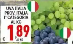 Iper Triscount Uva Italia offerta