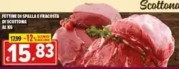 Iper Triscount Fettine di spalla e fracosta di scottona offerta