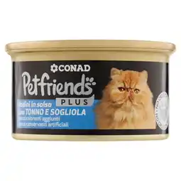 Spazio Conad MOUSSE E DADINI CONAD PETFRIENDS PLUS offerta