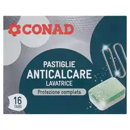Spazio Conad PASTIGLIE ANTICALCARE LAVATRICE CONAD offerta