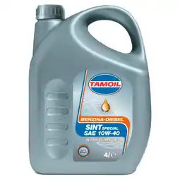 Spazio Conad LUBRIFICANTE AUTO 10W40 TAMOIL offerta