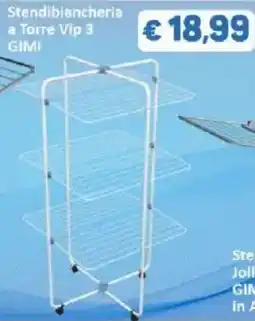 Paghi Poco Stendibiancheria a Torre Vip 3 Gimi offerta
