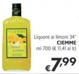 SuperW Ciemme Liquore ai limoni offerta