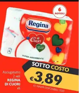 SuperW Asciugatutto Regina di cuori offerta