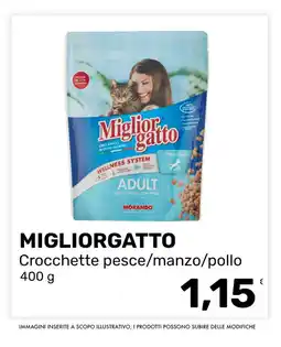 Iper Tosano Migliorgatto Crocchette pesce/manzo/pollo offerta