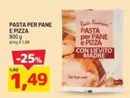 DPiù Pasta per Pane e Pizza con Lievito Madre offerta