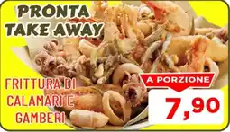 DPiù Frittura di calamari e gamberi offerta