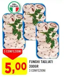 DPiù Funghi tagliati offerta
