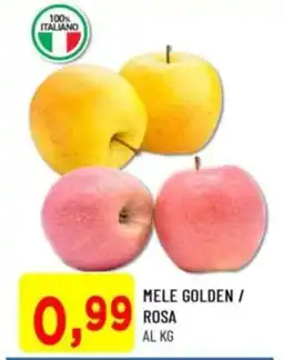 DPiù Mele Golden / Rosa offerta