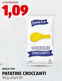 ALDI Snack Fun Patatine Croccanti offerta