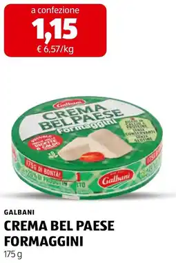 ALDI Galbani Crema Bel Paese Formaggini offerta