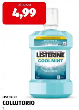 ALDI Listerine collutorio offerta