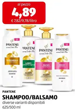 ALDI Pantene Shampoo/Balsamo offerta
