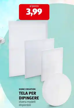 ALDI Home Creation tela per dipingere offerta