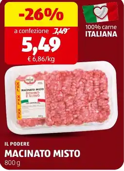 ALDI Il podere macinato misto offerta