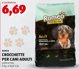 ALDI Romeo crocchette per cani adulti offerta
