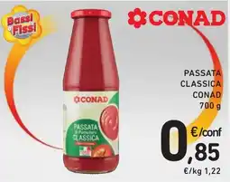 Spazio Conad Passata di pomodoro classica Conad offerta