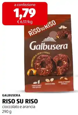 ALDI Galbusera Riso su Riso cioccolato e arancia offerta