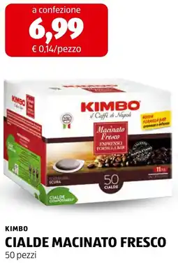 ALDI Kimbo cialde macinato fresco offerta