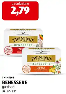 ALDI Twinings Benessere offerta