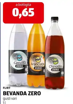 ALDI Flirt bevanda zero offerta
