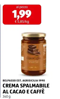ALDI ChocoCoffee Crema spalmabile al cacao e caffè offerta