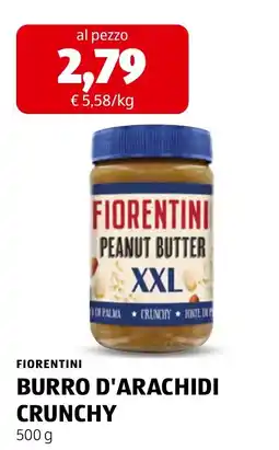 ALDI Fiorentini burro d'arachidi crunchy offerta